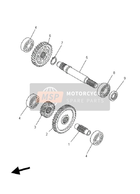 Yamaha XP500 T-MAX 2010 Transmission for a 2010 Yamaha XP500 T-MAX